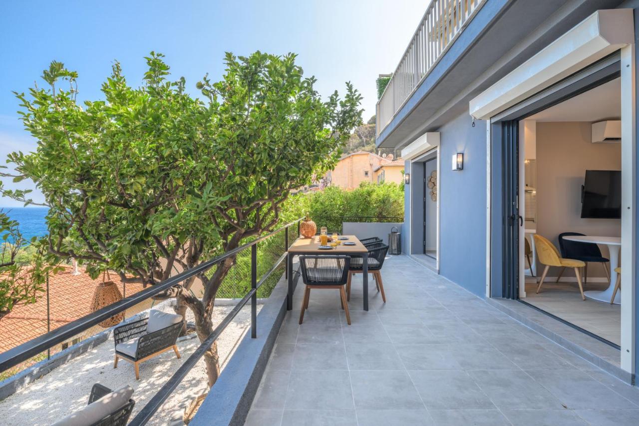 Proche Monaco, Vue Mer, Acces Plage Et Jardin Privatif Saint-Antoine  Exteriör bild