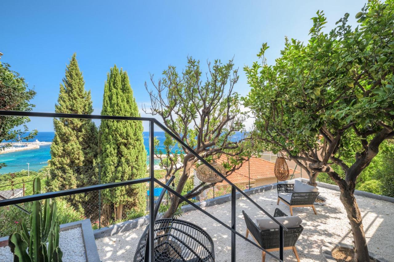 Proche Monaco, Vue Mer, Acces Plage Et Jardin Privatif Saint-Antoine  Exteriör bild